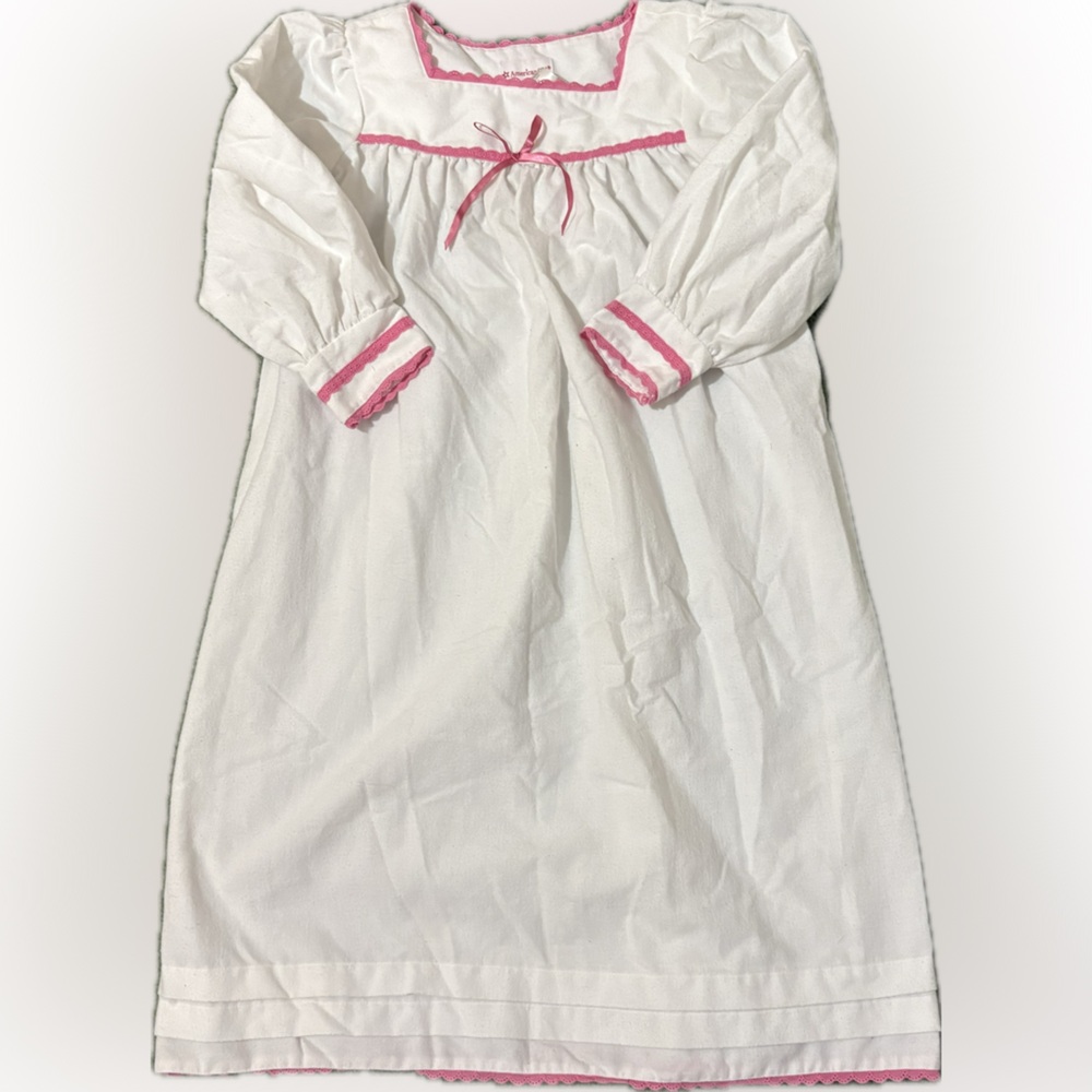 White and Pink Kids Dress